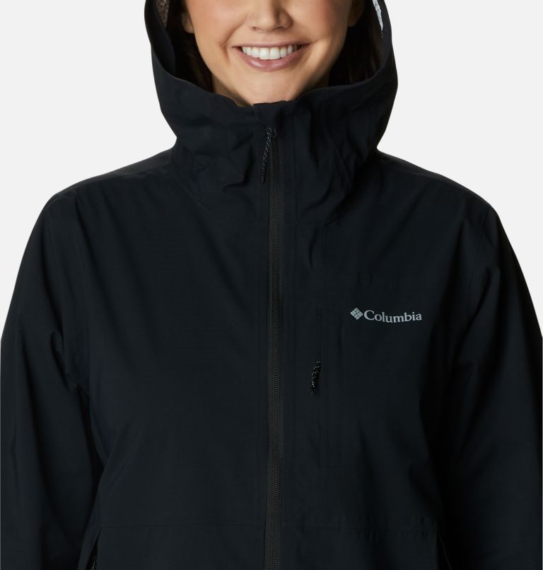 Women's Columbia Omni-Tech Ampli-Dry Shell Jackets Black | CA-V81L3