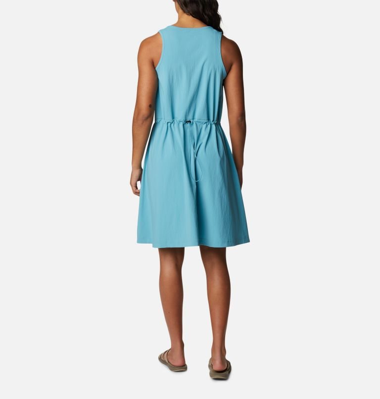 Women's Columbia On The Go Dress Turquoise | CA-J4A51