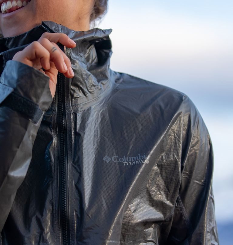 Women's Columbia OutDry Extreme NanoLite Shell Jackets Black | CA-C3406