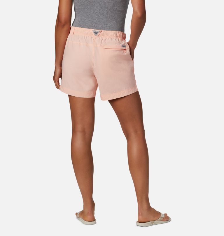 Women's Columbia PFG Backcast Water Shorts Pink | CA-JC654