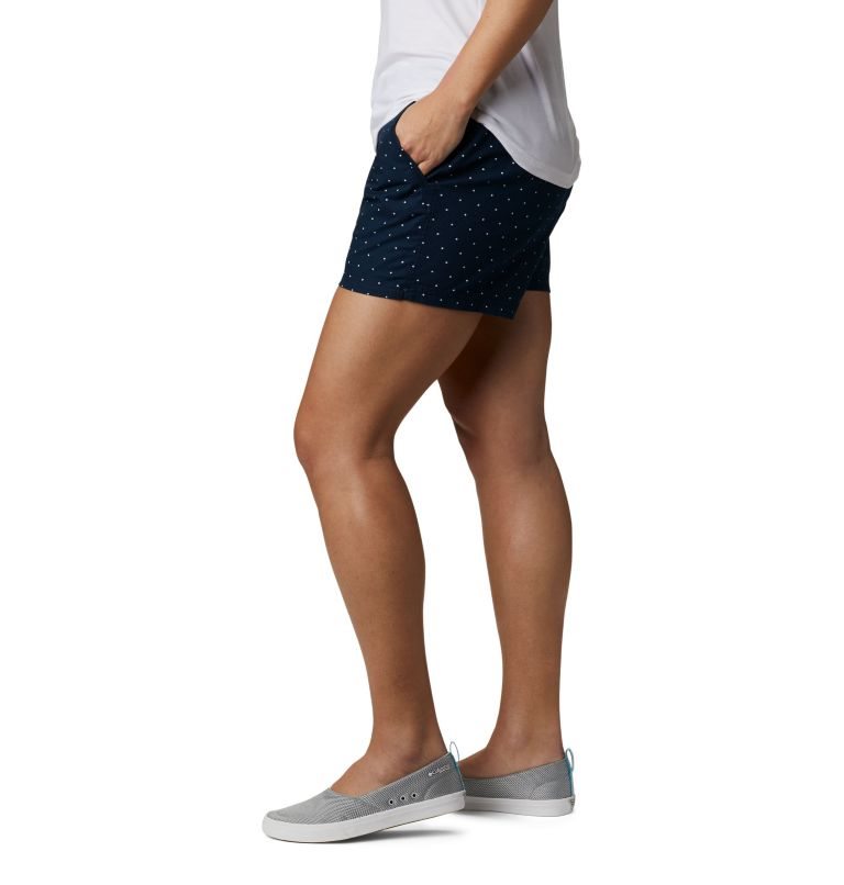 Women's Columbia PFG Bonehead Stretch Shorts Navy | CA-JA143