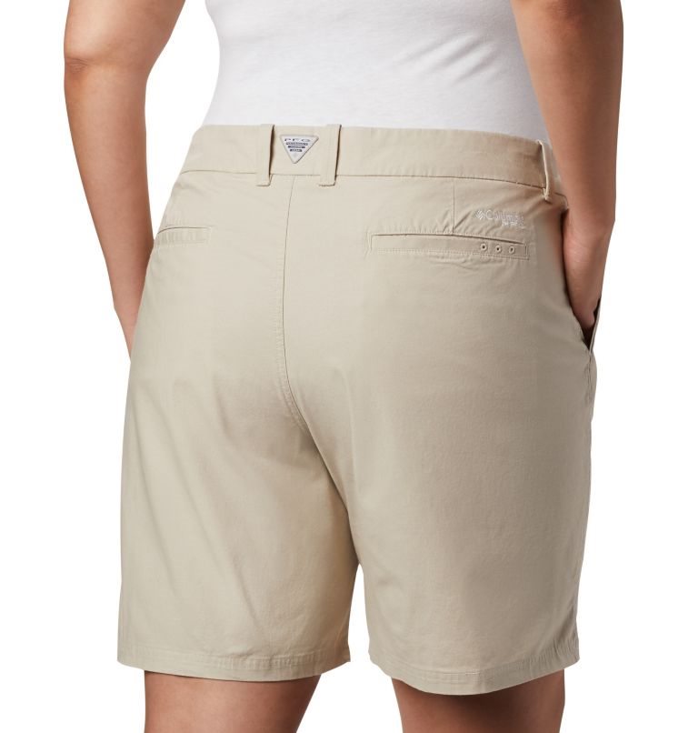 Women's Columbia PFG Bonehead Stretch Shorts Khaki | CA-XA648