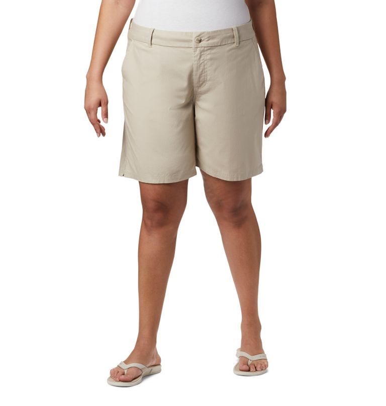 Women\'s Columbia PFG Bonehead Stretch Shorts Khaki | CA-XA648