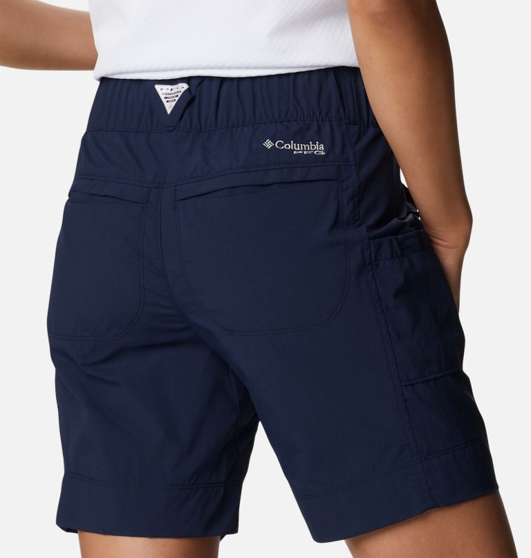 Women's Columbia PFG Cast and Release Shorts Navy | CA-J45AL