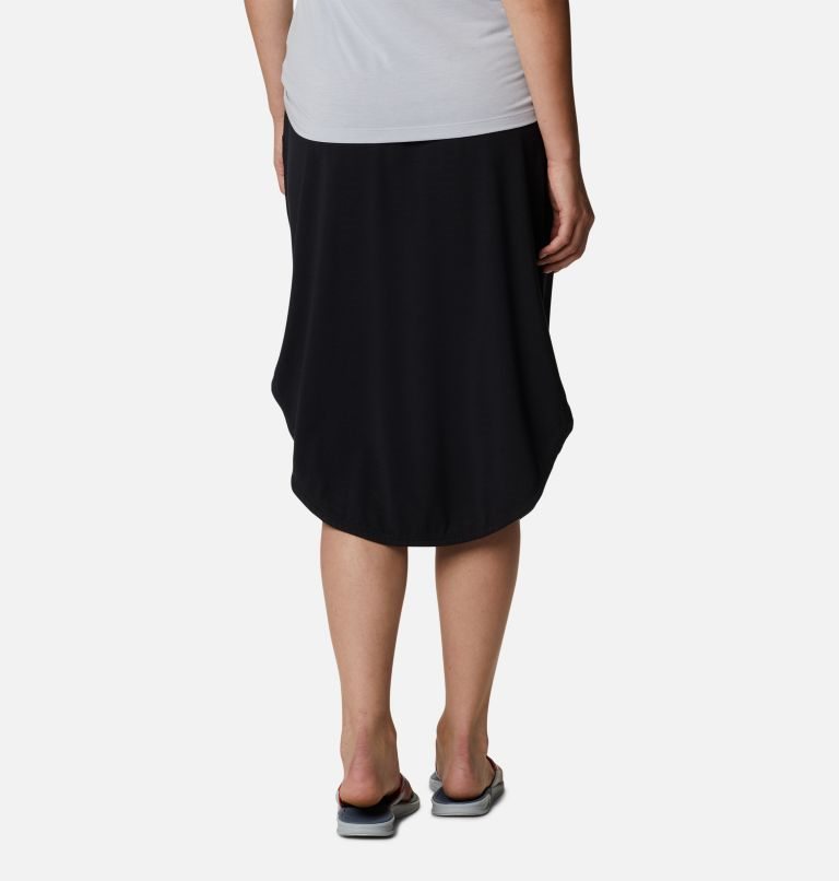 Women's Columbia PFG Slack Water Knit Skirts Black | CA-S8C03