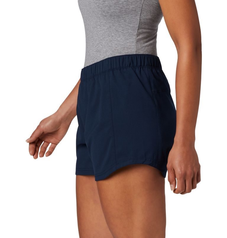 Women's Columbia PFG Tamiami Pull-On Shorts Navy | CA-R305A