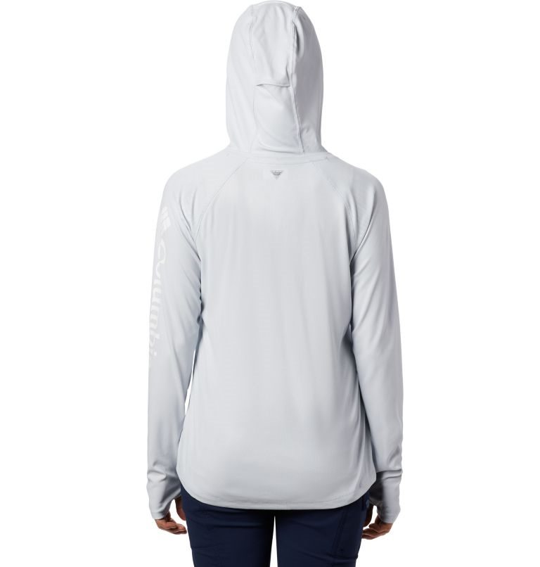 Women's Columbia PFG Tidal Deflector Hoodie Light Grey | CA-LLA6C