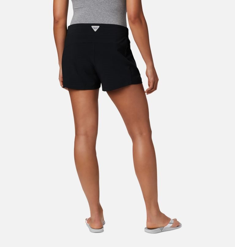 Women's Columbia PFG Tidal II Shorts Black | CA-ZLA34