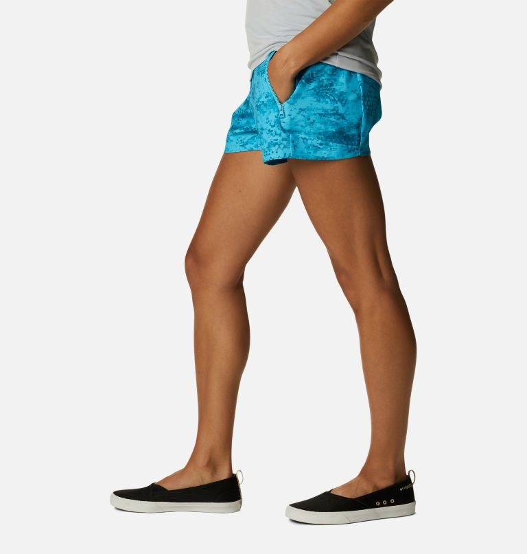 Women's Columbia PFG Tidal II Shorts Blue | CA-DL1C4