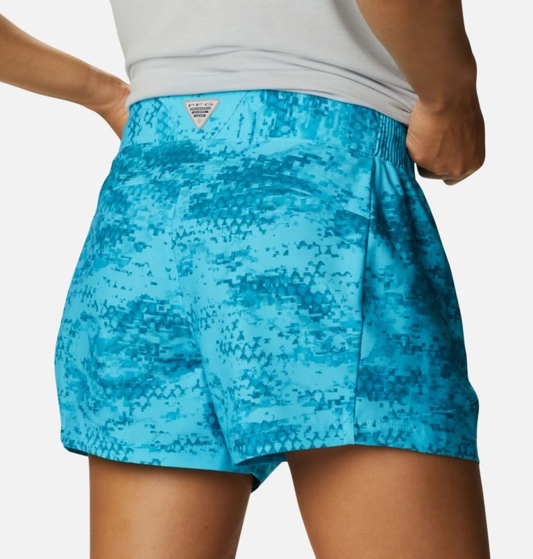 Women's Columbia PFG Tidal II Shorts Blue | CA-DL1C4