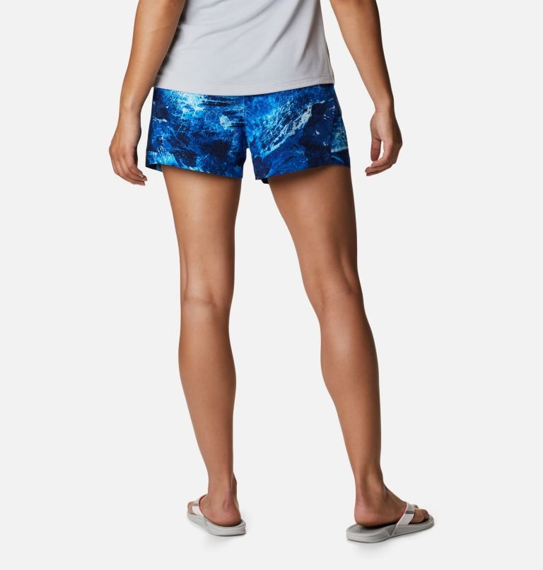 Women's Columbia PFG Tidal II Shorts Blue | CA-L4A30