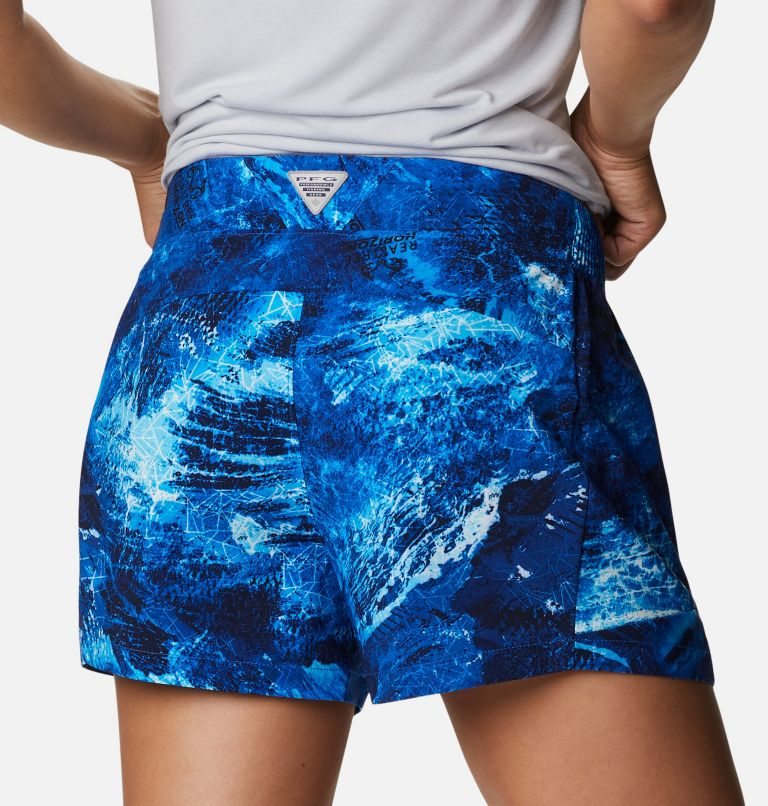 Women's Columbia PFG Tidal II Shorts Blue | CA-L4A30