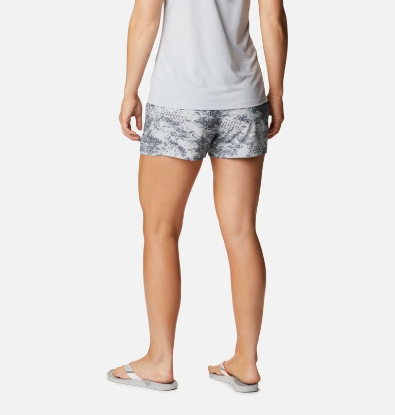 Women's Columbia PFG Tidal II Shorts Camo | CA-E8LC0