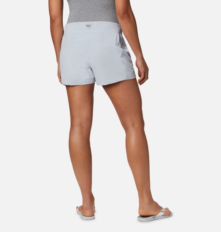 Women's Columbia PFG Tidal II Shorts Light Grey | CA-RC350