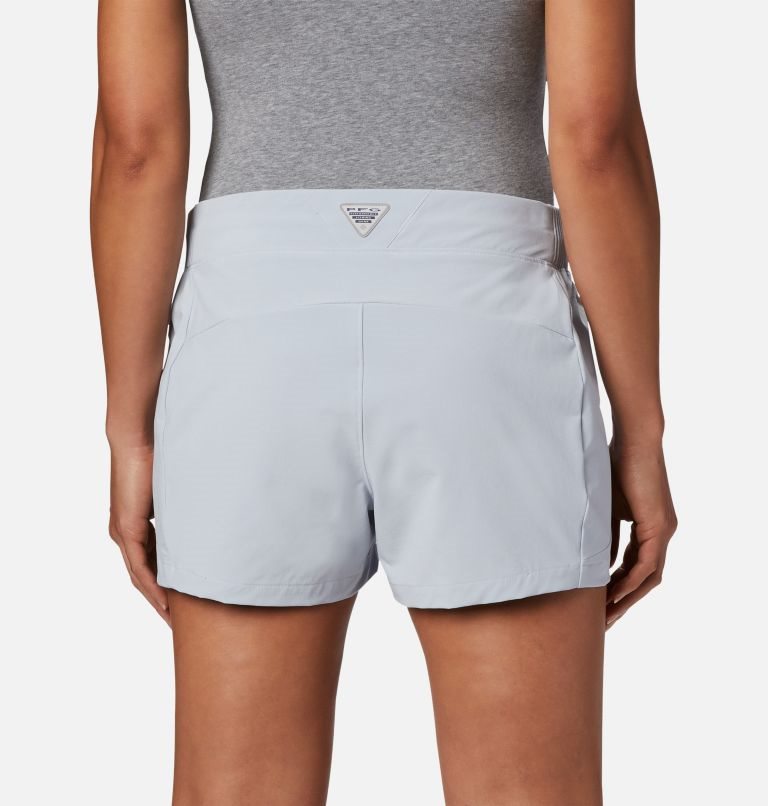 Women's Columbia PFG Tidal II Shorts Light Grey | CA-RC350