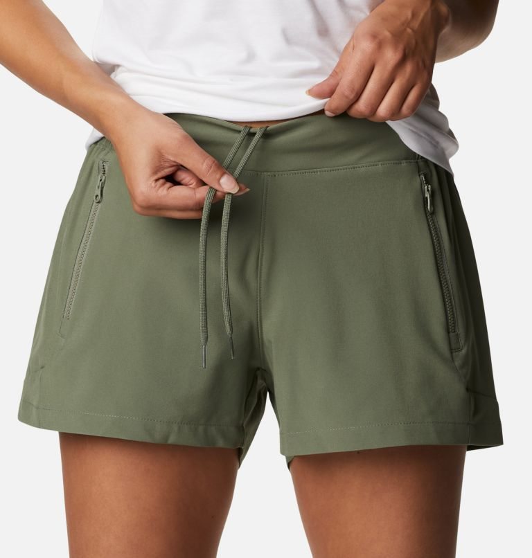 Women's Columbia PFG Tidal II Shorts Olive | CA-PC645