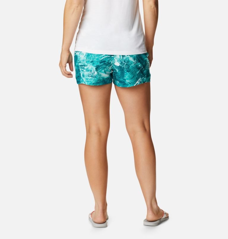 Women's Columbia PFG Tidal II Shorts Turquoise | CA-E3608