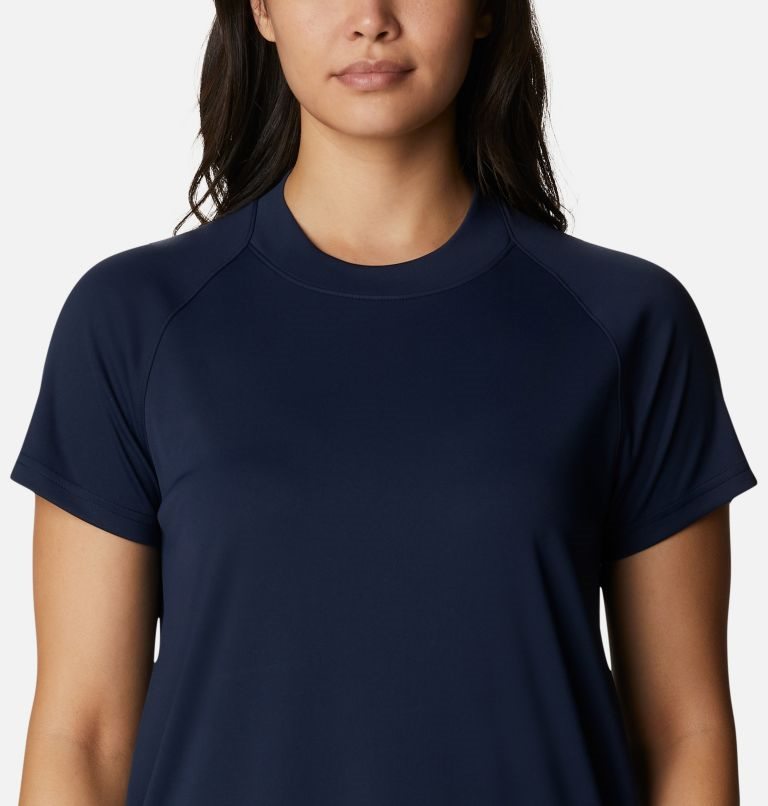 Women's Columbia PFG Tidal Tee Dress Navy | CA-W8530