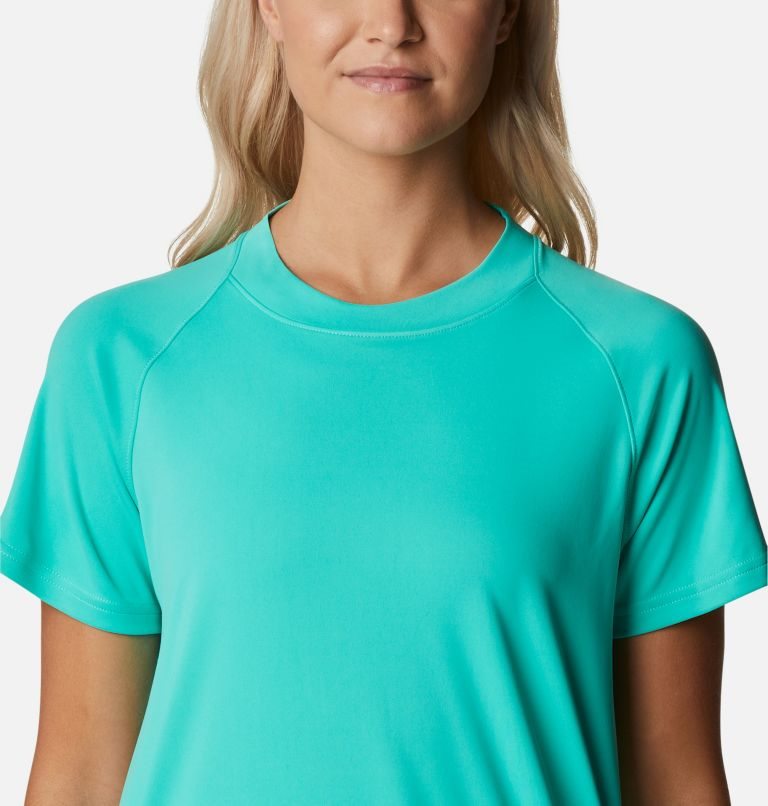 Women's Columbia PFG Tidal Tee Dress Turquoise | CA-I58LC