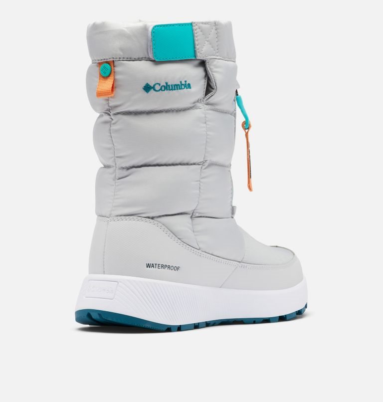 Women's Columbia Paninaro Omni-Heat Pull On Boots White | CA-P8A16