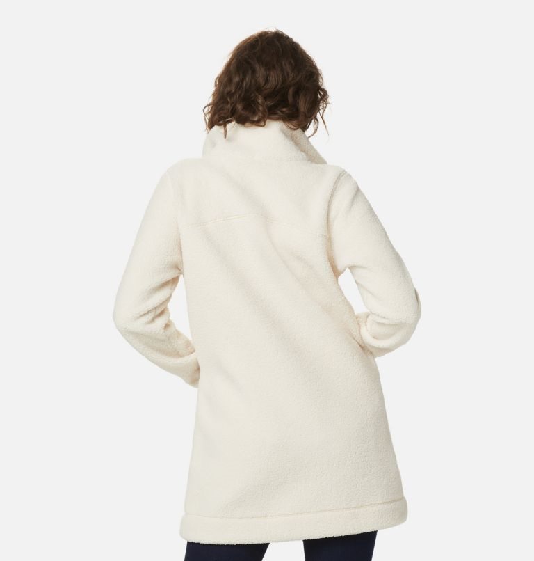 Women's Columbia Panorama Long Jackets White | CA-HL4A3