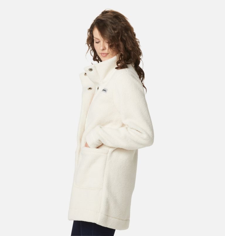 Women's Columbia Panorama Long Jackets White | CA-HL4A3