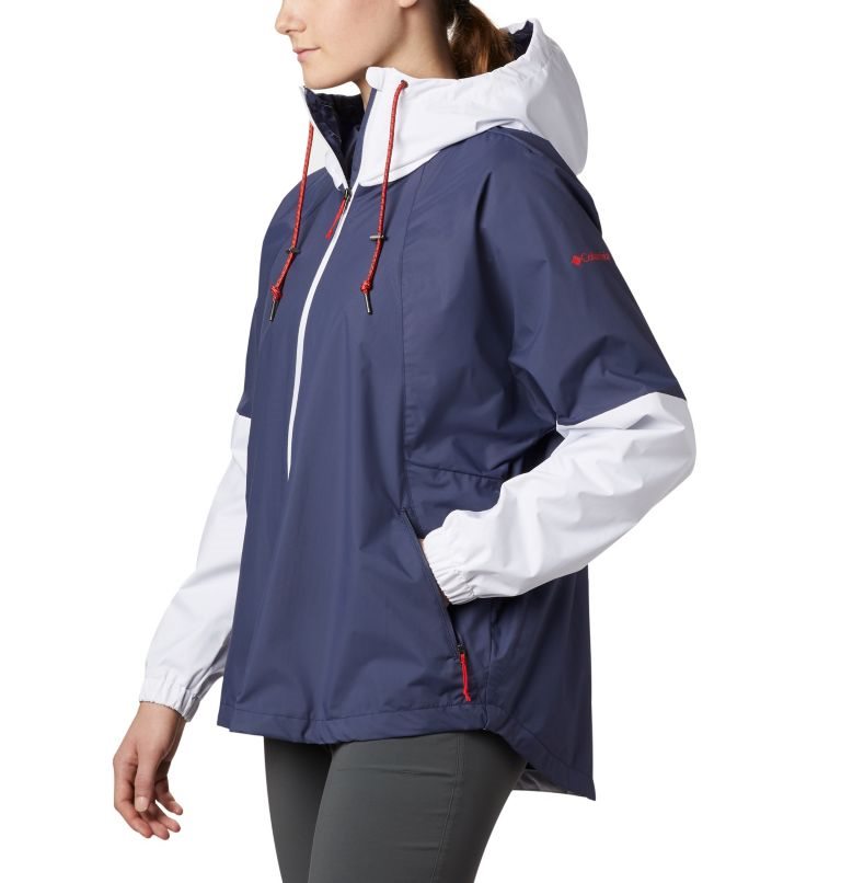 Women's Columbia Park Jackets Navy | CA-WLC81