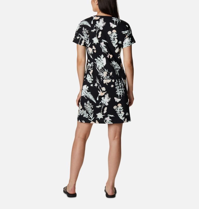 Women's Columbia Park Printed Dress Flower | CA-IA8L1