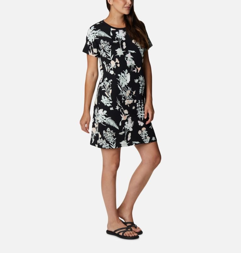 Women's Columbia Park Printed Dress Flower | CA-IA8L1