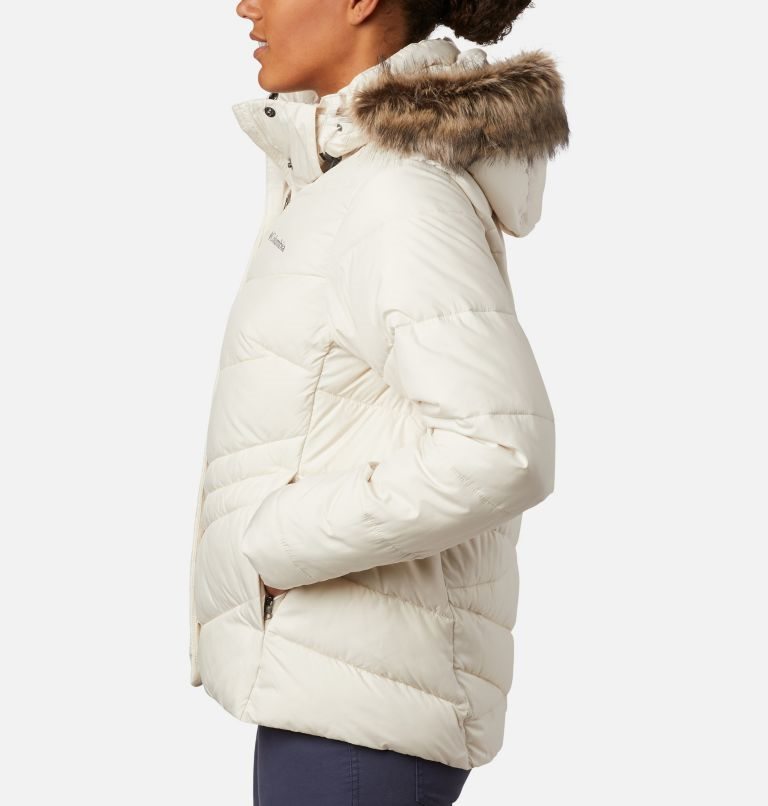 Women's Columbia Peak to Park Insulated Jackets Cream | CA-A5630