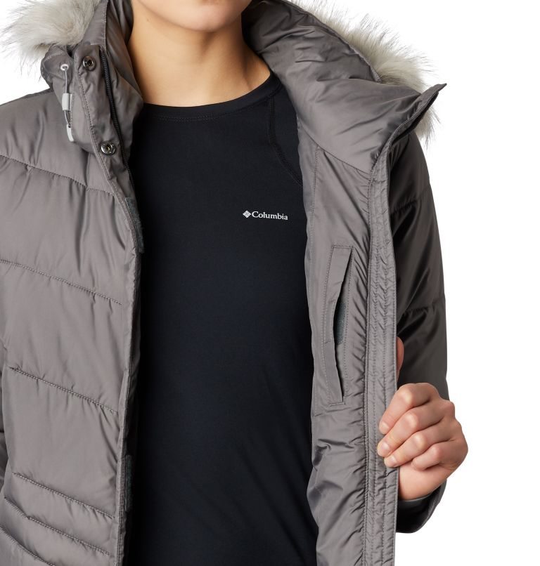 Women's Columbia Peak to Park Insulated Jackets Grey | CA-J6051