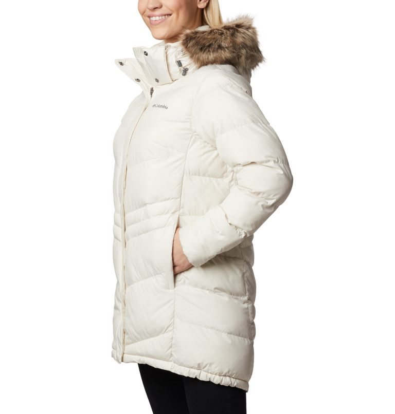 Women's Columbia Peak to Park Mid Insulated Jackets Cream | CA-EL18C