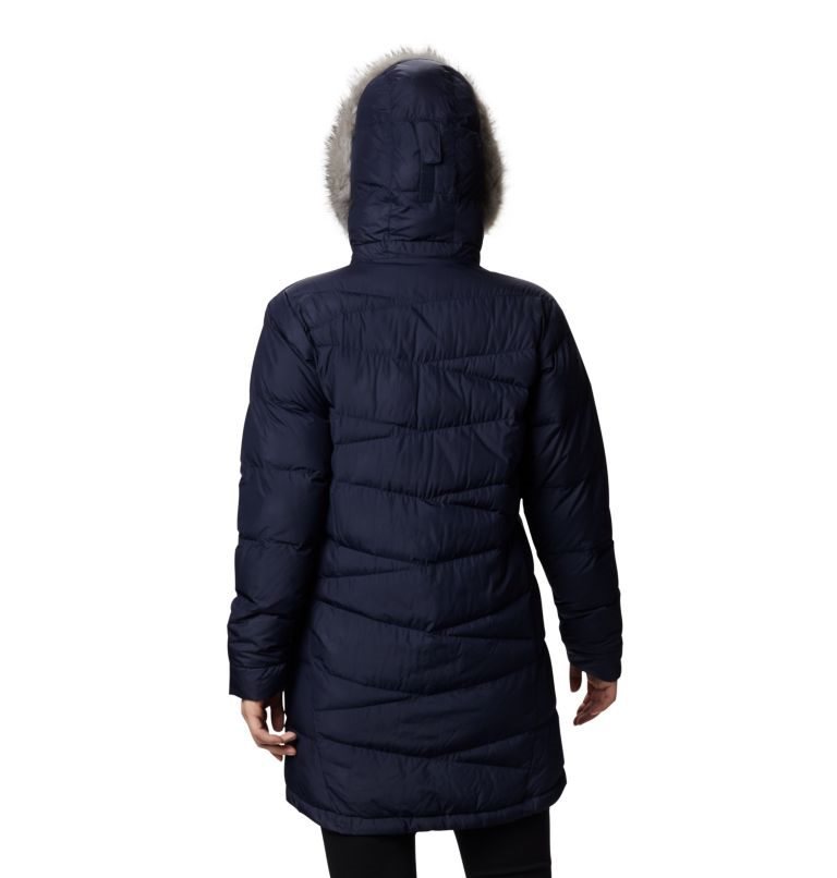 Women's Columbia Peak to Park Mid Insulated Jackets Navy | CA-N0453