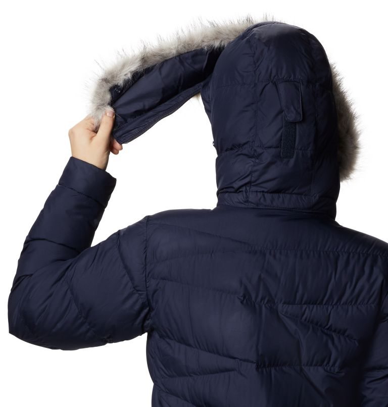 Women's Columbia Peak to Park Mid Insulated Jackets Navy | CA-N0453