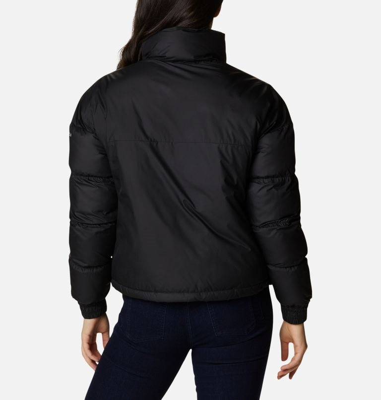 Women's Columbia Pike Lake Cropped Jackets Black | CA-SA6C0