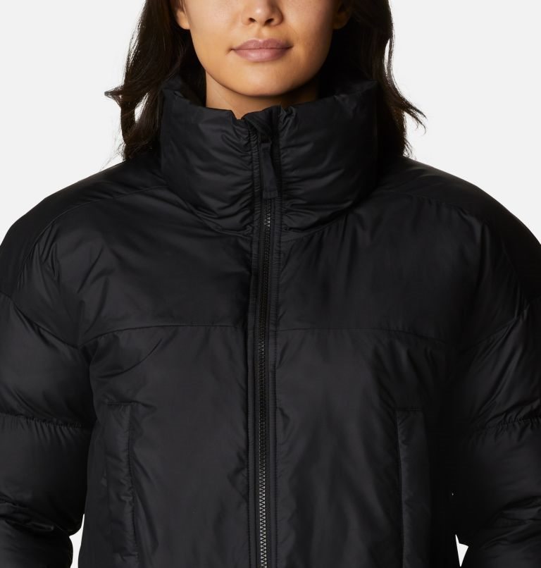 Women's Columbia Pike Lake Cropped Jackets Black | CA-SA6C0