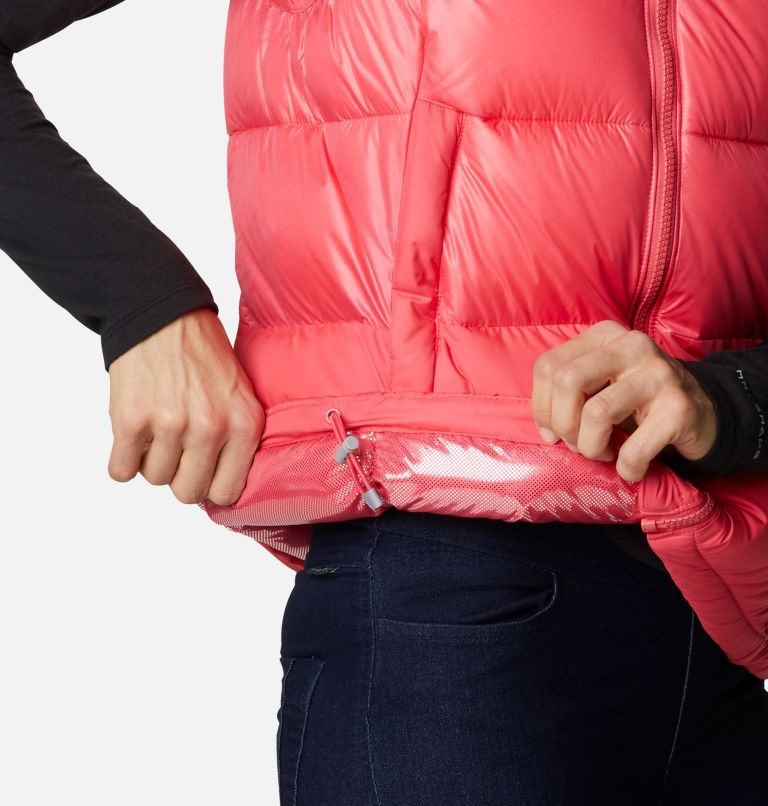 Women's Columbia Pike Lake II Insulated Vests Pink | CA-KC540