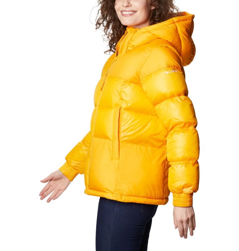 Women's Columbia Pike Lake II Insulated Jackets Yellow | CA-U3C65