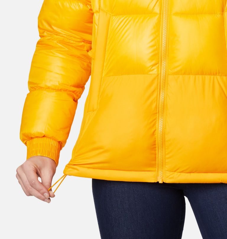 Women's Columbia Pike Lake II Insulated Jackets Yellow | CA-U3C65