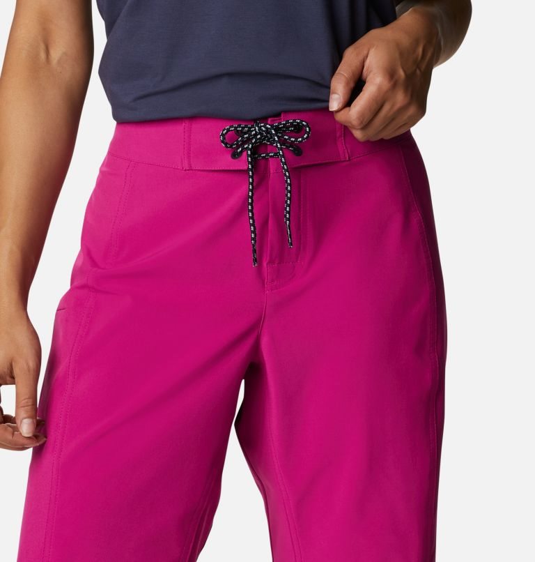 Women's Columbia Pleasant Creek Board Shorts Fuchsia | CA-N01C8