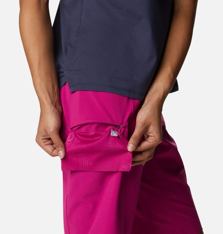 Women's Columbia Pleasant Creek Board Shorts Fuchsia | CA-N01C8