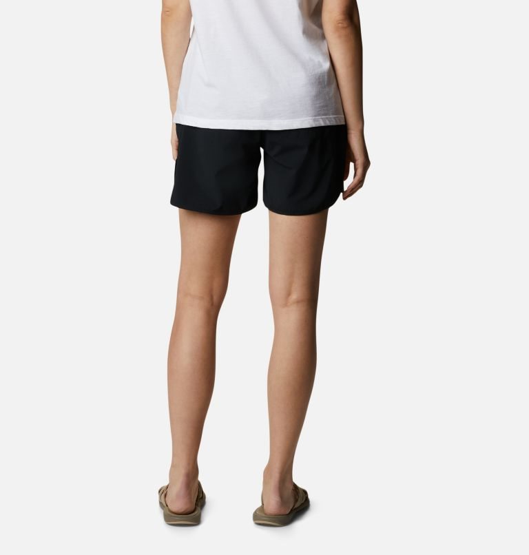 Women's Columbia Pleasant Creek Stretch Shorts Black | CA-DL463