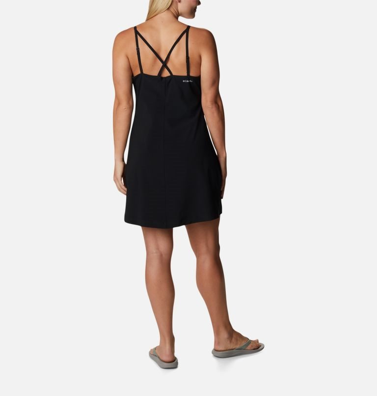 Women's Columbia Pleasant Creek Stretch Dress Black | CA-M14CL