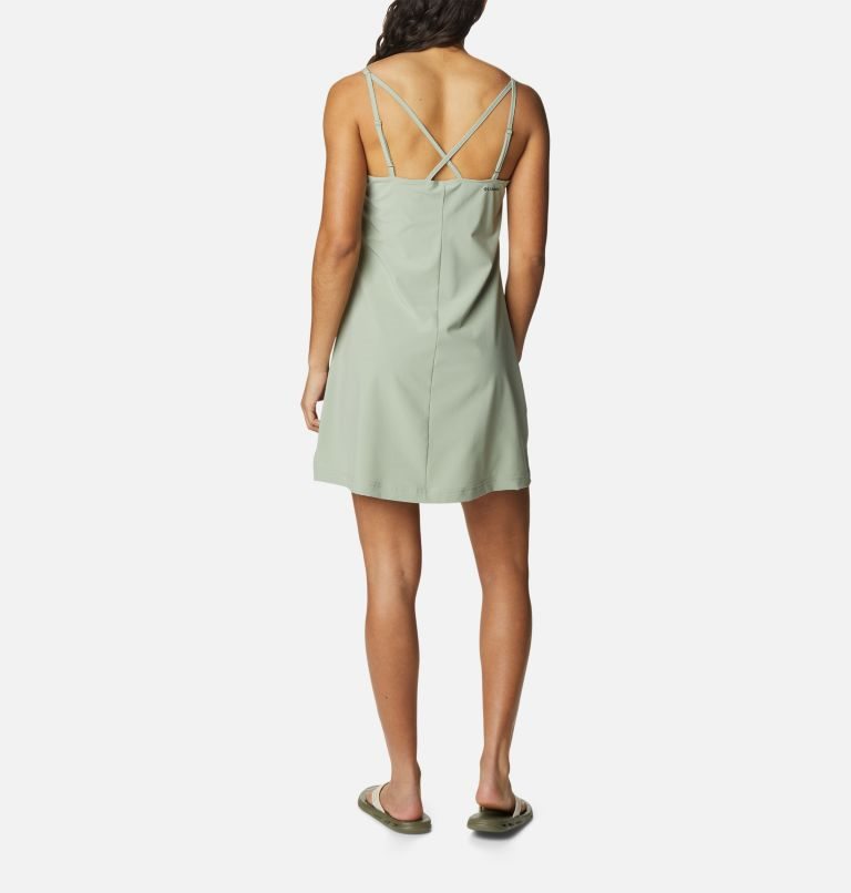 Women's Columbia Pleasant Creek Stretch Dress Mint | CA-MLA1C