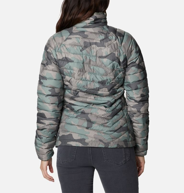 Women's Columbia Powder Lite Jackets Camo | CA-A310L