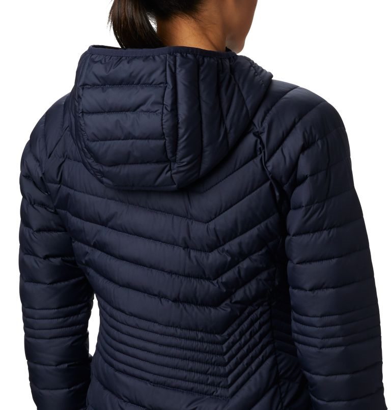 Women's Columbia Powder Lite Mid Jackets Navy | CA-A48C6