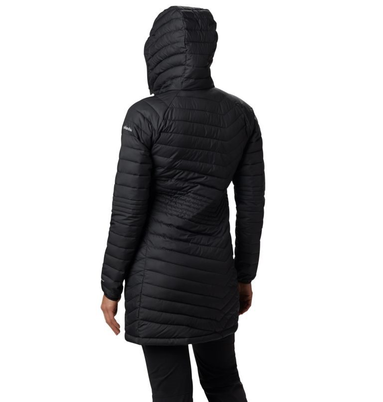 Women's Columbia Powder Lite Mid Jackets Black | CA-N801C