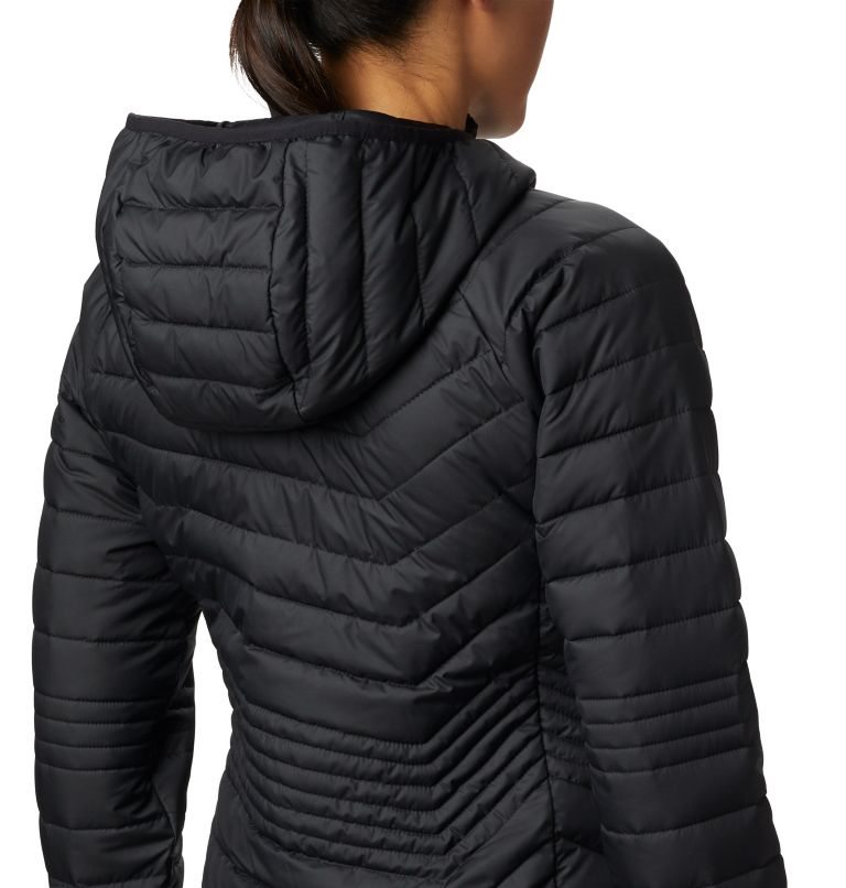 Women's Columbia Powder Lite Mid Jackets Black | CA-N801C