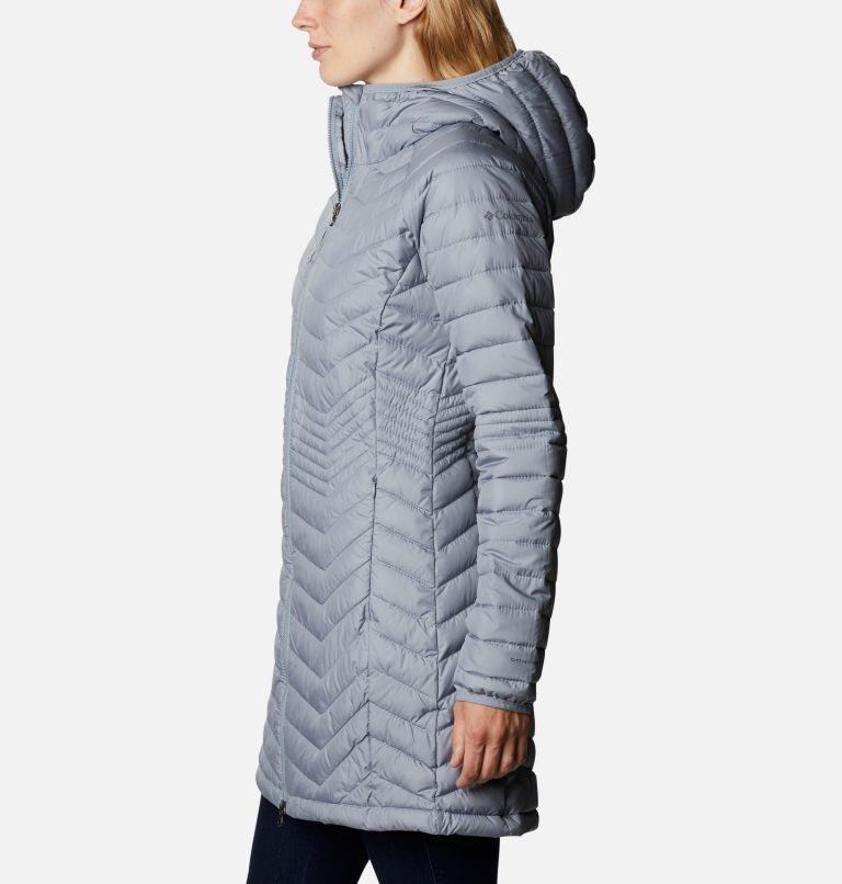 Women's Columbia Powder Lite Mid Jackets Grey | CA-V43CA