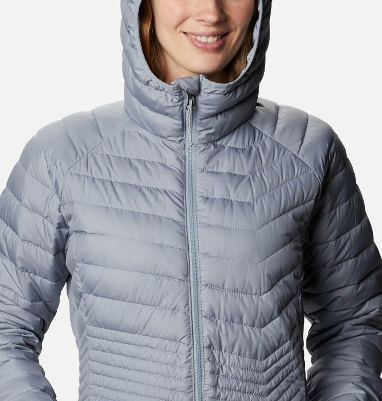 Women's Columbia Powder Lite Mid Jackets Grey | CA-V43CA